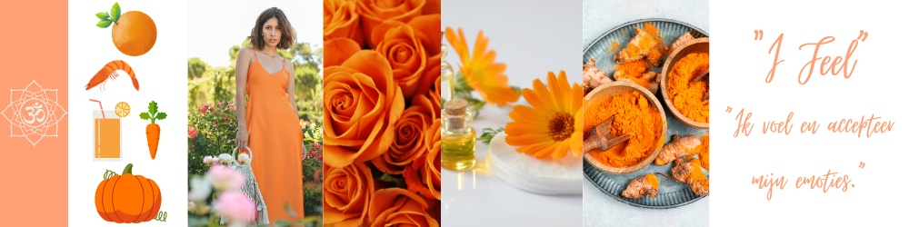 Workshop Reiki en Chakras 2e chakra oranje